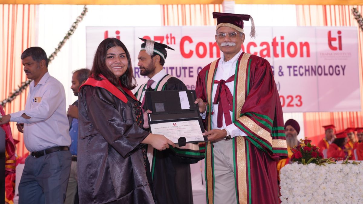 <div>The 37th Convocation of Thapar Institute of Engineering & Technology, Patiala </div>