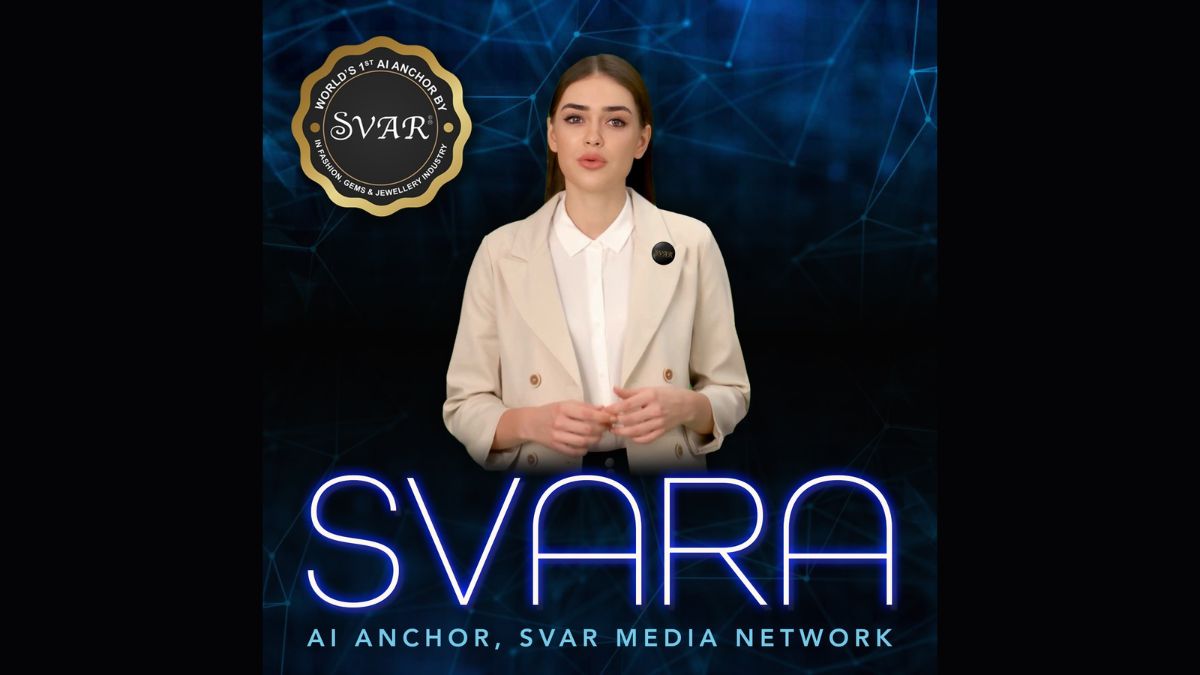 <div>SVAR Media Launches Lifelike World’s First AI Anchor SVARA for Fashion and Gems & Jewelry</div>