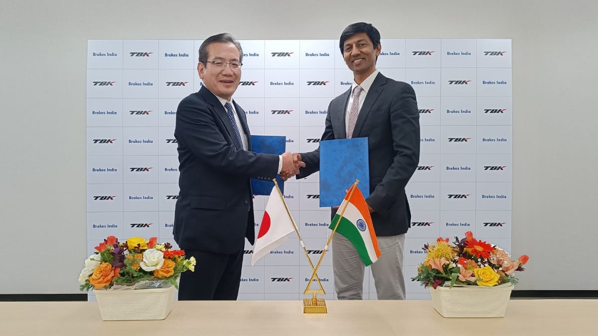 ब्रेक्स इंडिया और टीबीके ने किया रणनीतिक व्यावसायिक सहयोग समझौता